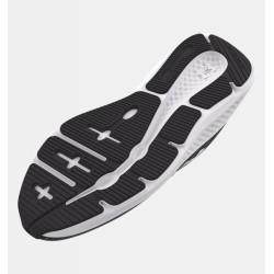 UA CHARGED PURSUIT 3 TWIST JET GREY/JET GREY/WHITE UA CHARGED PURSUIT 3 TWIST JET GREY/JET GREY/WHITE