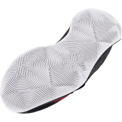 UA GS JET 23 BLACK/RED/WHITE