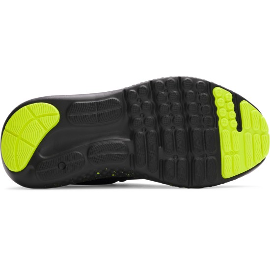 UA BGS SURGE 4  BLACK/HIGH VIS YELLOW/WHITE