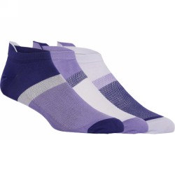 3PPK COLOR BLOCK ANKLE SOCK DUST VIOLET