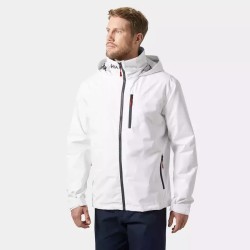 CREW HOODED MIDLAYER JACKET 2 WHITE