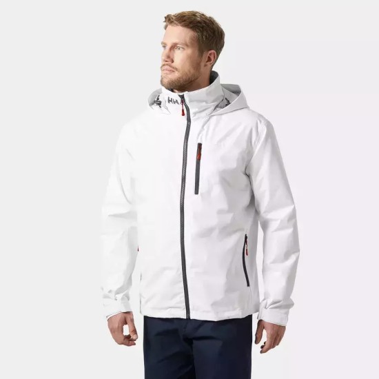 CREW HOODED MIDLAYER JACKET 2 WHITE CREW HOODED MIDLAYER JACKET 2 WHITE