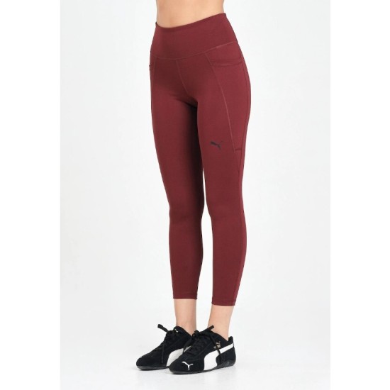 W TAD ESSENTIAL TIGHT HW 7/8 RUBY SHIMMER