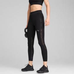 LACE HW 7/8 TIGHT P BLACK