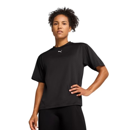 TAD ESSENTIAL RELAXED TEE P BLACK