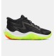 UA GS JET 25  BLACK/BLACK/METALLIC BLACK
