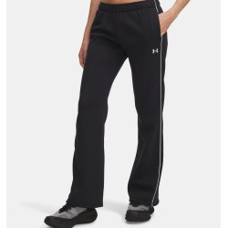 UA RIVAL FLC PIPED PANT BLACK UA RIVAL FLC PIPED PANT BLACK