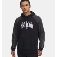 UA RIVAL FLC CB HOOD BLACK