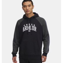 UA RIVAL FLC CB HOOD BLACK UA RIVAL FLC CB HOOD BLACK