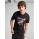 GRAPHICS MOTO TEE P BLACK