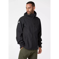 PARAMOUNT HOODED SOFTSHELL JKT  BLACK