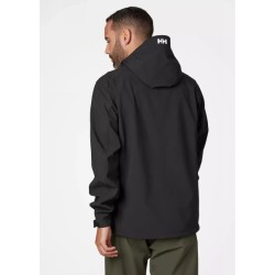 PARAMOUNT HOODED SOFTSHELL JKT  BLACK