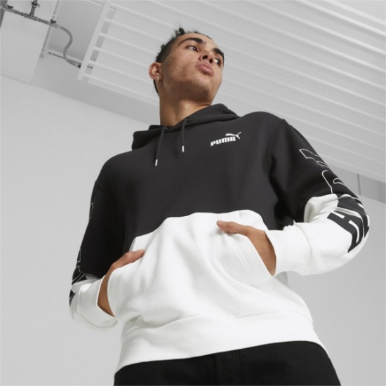PUMA POWER COLORBLOCK H PUMA BLACK/PUMA WHITE