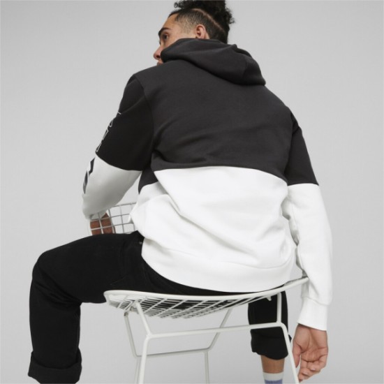 PUMA POWER COLORBLOCK H PUMA BLACK/PUMA WHITE