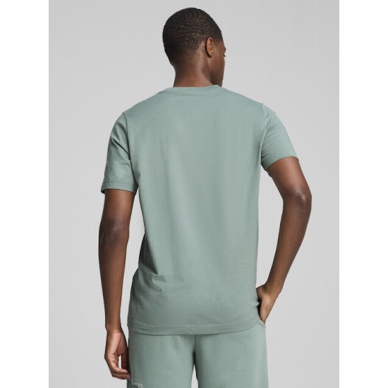 ESS LOGO LAB HOG TEE GREEN MOON