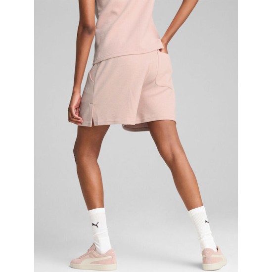 HER HIGH WAIST SHORTS ROSE QUARTZ