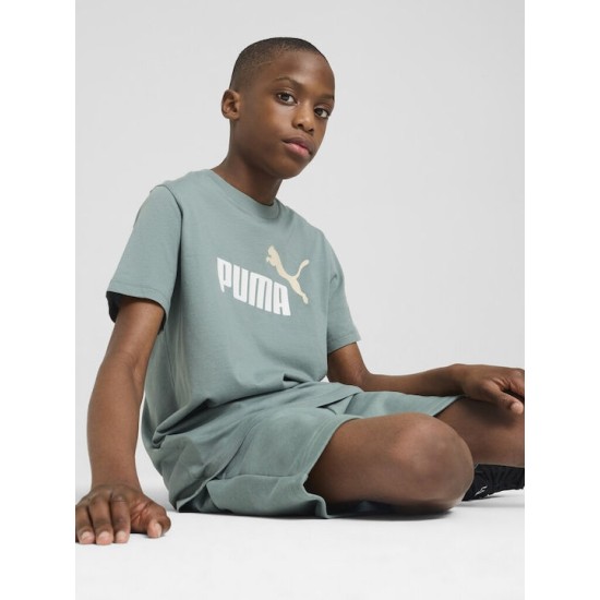 ESS 2 COLOR No1 LOGO TEE GREEN MOON