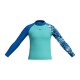 PRNT LS RASH TOP JM NAVY