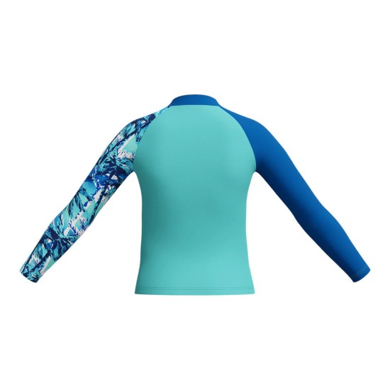 PRNT LS RASH TOP JM NAVY