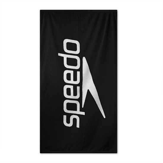 LOGO TOWEL AU BLACK/WHT