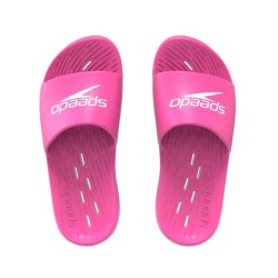 J SPEEDO SLIDES PINK/WHITE