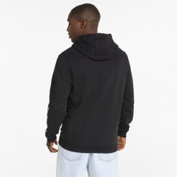 ESS+ TAPE HOODIE P BLACK
