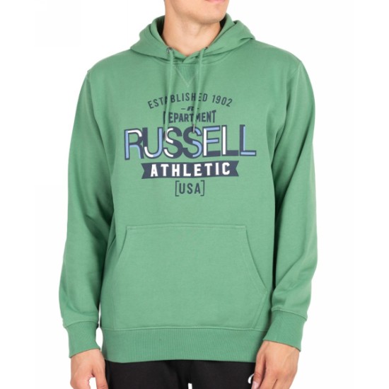 ESTABLISHED 1902 PULL OVER HOODY DARK IVY