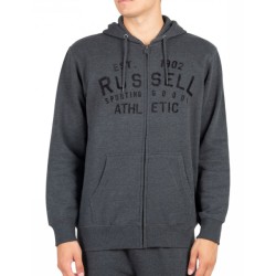 SPORTING GOODS ZIP THROUGH HOODY WNTR CHARCOAL MARL
