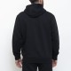 ZIP THROUGH HOODY BLACK ZIP THROUGH HOODY BLACK