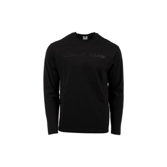 L/S CREWNECK TEE SHIRT BLACK