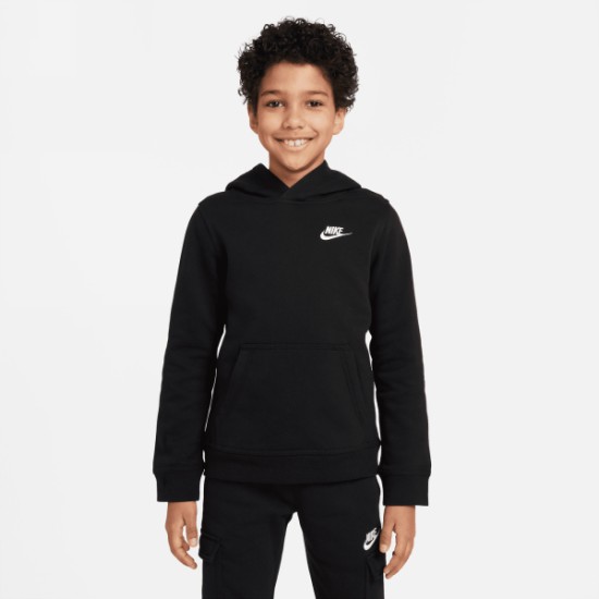 B NSW CLUB PO HOODIE  BLACK/WHITE