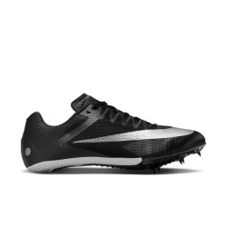 NIKE ZOOM RIVAL SPRINT BLACK/METALLIC SILVER-LT SMOKE GREY NIKE ZOOM RIVAL SPRINT BLACK/METALLIC SILVER-LT SMOKE GREY
