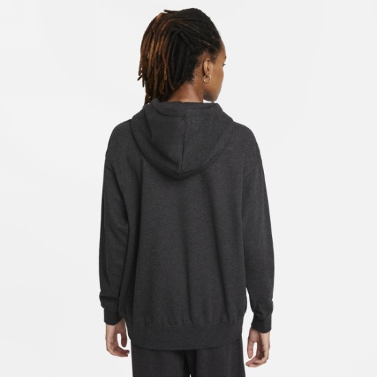W NSW CLN ESSENTIALS   BLACK HEATHER/WHITE