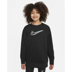 NIKE SPORTSWEAR DANCE SWEATSHIRT  BLACK NIKE SPORTSWEAR DANCE SWEATSHIRT  BLACK