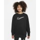 NIKE SPORTSWEAR DANCE SWEATSHIRT  BLACK