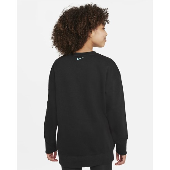 NIKE SPORTSWEAR DANCE SWEATSHIRT  BLACK