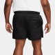 M NK CLUB WVN LND FLOW SHORT  BLACK/WHITE