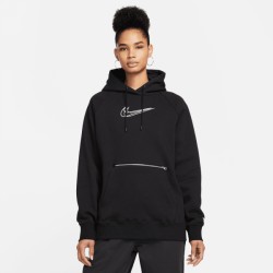 W NSW PO HOODIE OS BB FLC PRNT BLACK/WHITE W NSW PO HOODIE OS BB FLC PRNT BLACK/WHITE