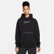 W NSW PO HOODIE OS BB FLC PRNT BLACK/WHITE