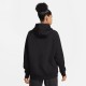 W NSW PO HOODIE OS BB FLC PRNT BLACK/WHITE