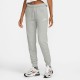 W NSW CLUB FLC MR PANT  DK GREY HEATHER/WHITE