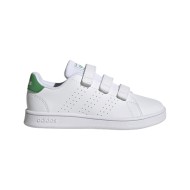 ADVANTAGE CF C  FTWWHT/GREEN/CBLACK