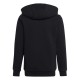 U 3S FL FZ HOOD BLACK/WHITE