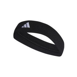TENNIS HEADBAND BLACK/WHITE