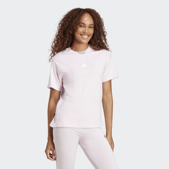 W 3S SJ T CLPINK/WHITE