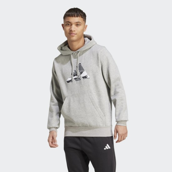 CAMO GRAPHIC HOODIE MGREYH