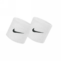 NIKE SWOOSH WRISTBANDS White/Black NIKE SWOOSH WRISTBANDS White/Black