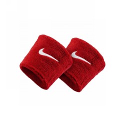 NIKE SWOOSH WRISTBANDS VARSITY RED/WHITE NIKE SWOOSH WRISTBANDS VARSITY RED/WHITE