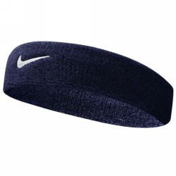 NIKE SWOOSH HEADBAND BLUE NIKE SWOOSH HEADBAND BLUE