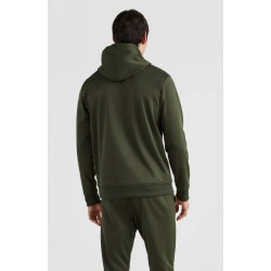 RUTILE HOODED FLEECE  FOREST NIGHT